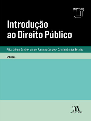 cover image of Introdução ao Direito Público--6ª Edição